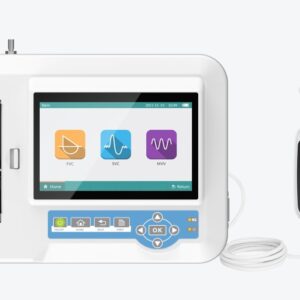 SP100 Spirometer Portable Lung Function Testing Device with Touch Screen